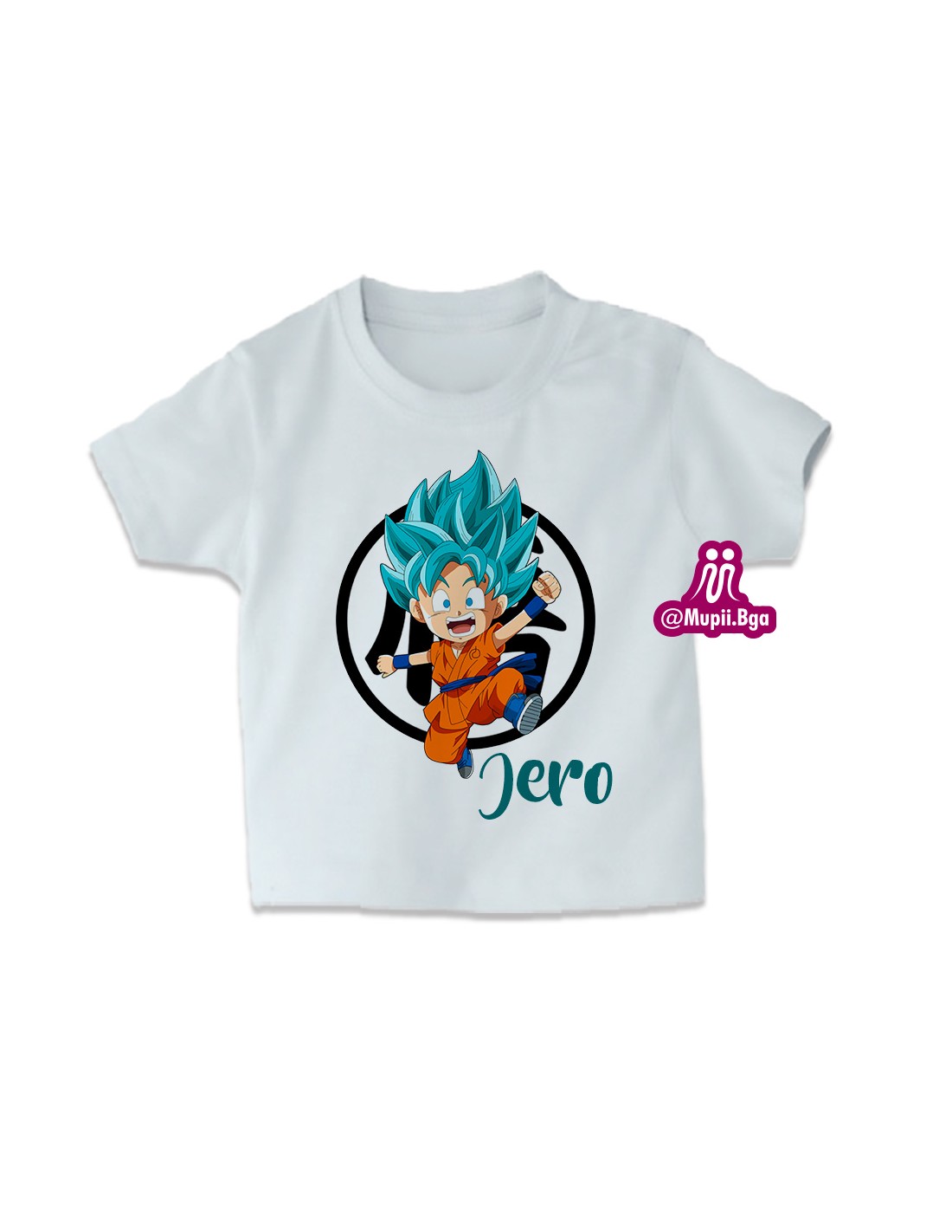 camiseta goku niño personalizada