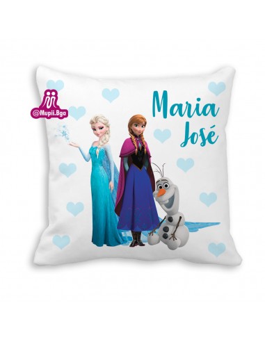 Cojín Frozen personalizado Elsa y Ana