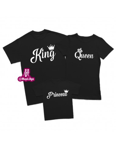 camisetas para familia queen king...