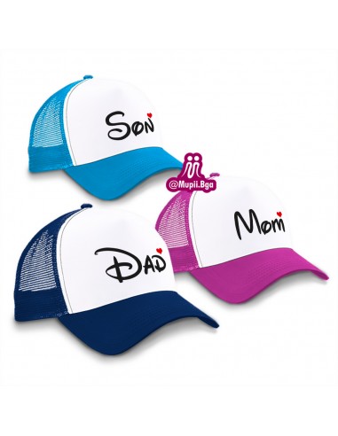 Gorras personalizadas para Familia x3